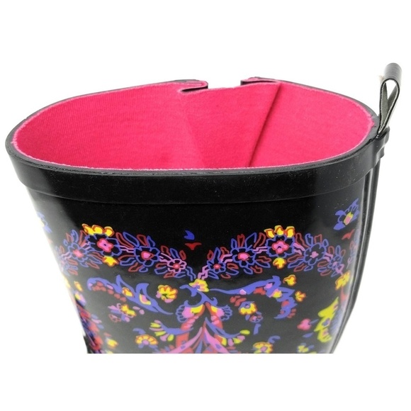 Women Rubber Rain Boots 11" Mid-Calf, Garden  Rainboots, NEW - Picture 4 of 4